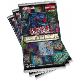 BUSTE DI YUGIOH LABIRINTO DEI MUERTOS KONAMI