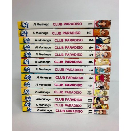 CLUB PARADISO DI AI MORINAGA SERIE COMPLETA n. 1