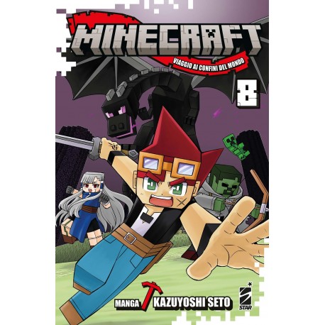 MINECRAFT VIAGGIO AI CONFINI DEL MONDO DI SETO KAZUYOSHI n. 8