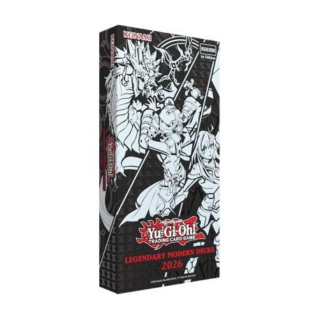 MAZZO YUGIOH LEGENDARY MODERN DECKS 2026 KONAMI