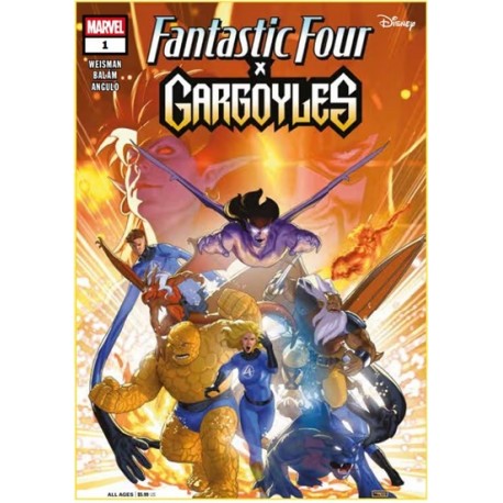 FANTASTICI QUATTRO X GARGOYLES TP n. 1