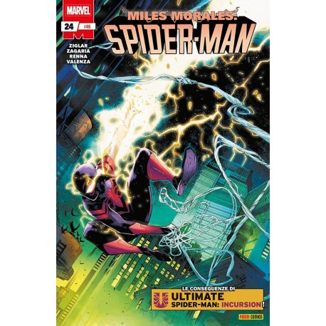 MILES MORALES SPIDER MAN NUOVA SERIE 2023 n. 24