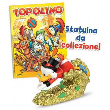 TOPOLINO CON MINIATURA DI ZIO PAPERONE n. 3677