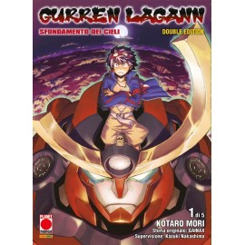 GURREN LAGANN SFONDAMENTO DEI CIELI DOUBLE EDITION KOTARO MORI DI 5 n. 1