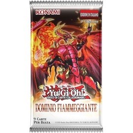 BUSTE DI YUGIOH DOMINIO FIAMMEGGIANTE KONAMI