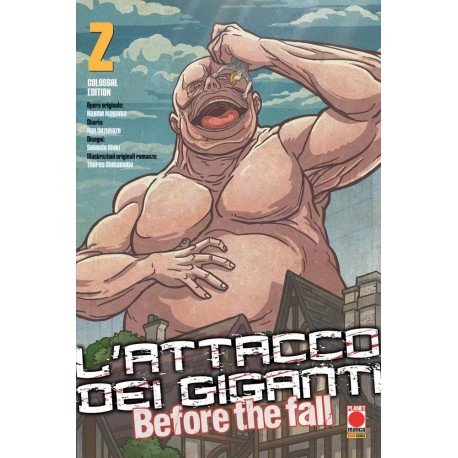 BEFORE THE FALL ATTACCO DEI GIGANTI DI SUZUKAZE ESHIKI COLOSSAL ED n. 2