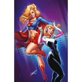 SUPERMAN SPIDER MAN 2026 VARIANT J SCOTT CAMPBELL n. 1