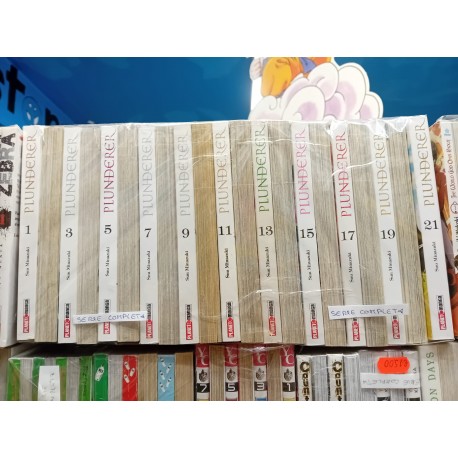 PLUNDERER DI SUU MINAZUKI SERIE COMPLETA n. 1