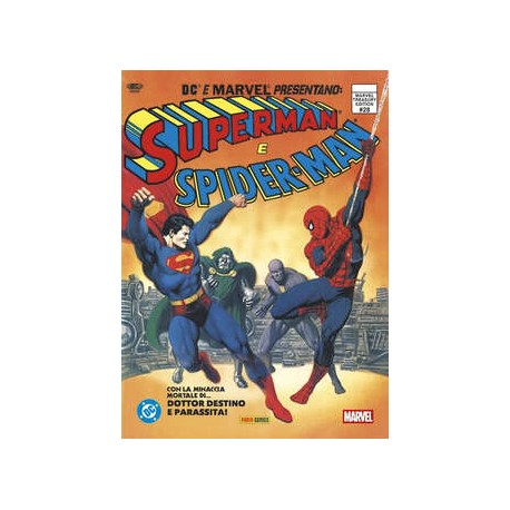 DC E MARVEL PRESENTANO SUPERMAN E SPIDERMAN DOTTOR DESTINO E PARASSITA n. 1