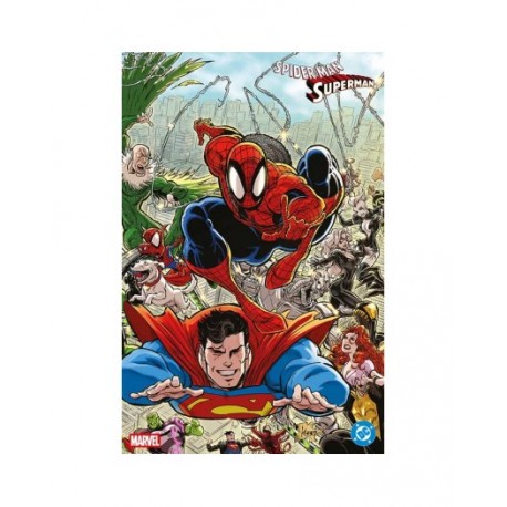 SPIDER MAN E SUPERMAN VARIANT K ANDREWS n. 1