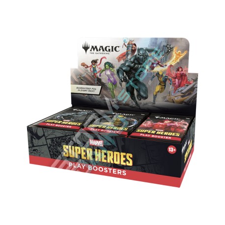 BUSTE MAGIC MARVEL SUPER HEROES BOX HASBRO WIZARDS