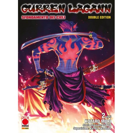GURREN LAGANN SFONDAMENTO DEI CIELI DOUBLE EDITION KOTARO MORI DI 5 n. 2