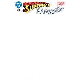 SUPERMAN SPIDERMAN BLANK VARIANT n. 1