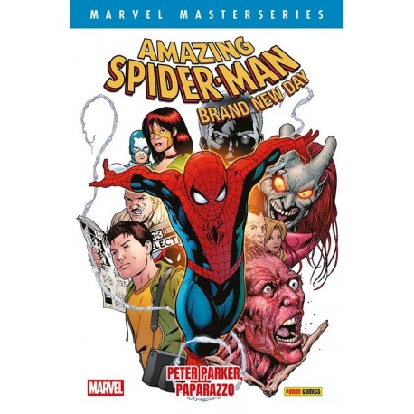 MARVEL MASTERSERIES AMAZING SPIDERMAN BRAND NEW DAY NUOVO INIZIO PETER PARKER PAPARAZZO n. 2