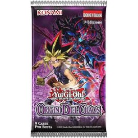 BUSTE DI YUGIOH ORIGINE DEL CHAOS KONAMI