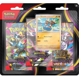 BUSTE POKEMON BUIO PESTO 3 BUSTE E BINACLE POKEMON