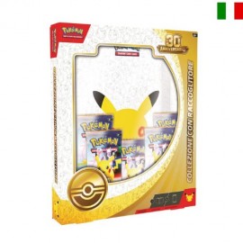 POKEMON 30 ANNIVERSARIO COLLEZIONE CON RACCOGLITORE POKEMON
