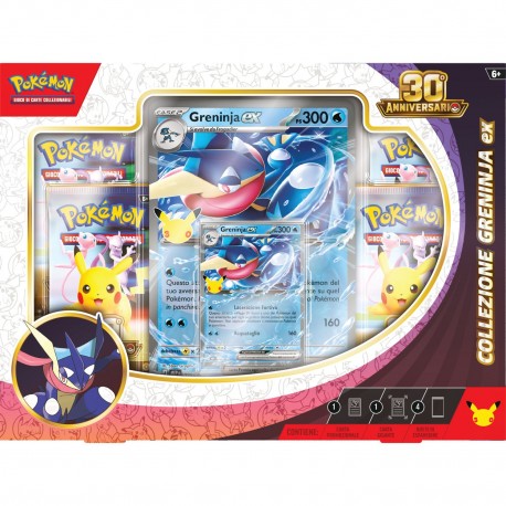 POKEMON 30 ANNIVERSARIO COLLEZIONE GRENINJA EX POKEMON