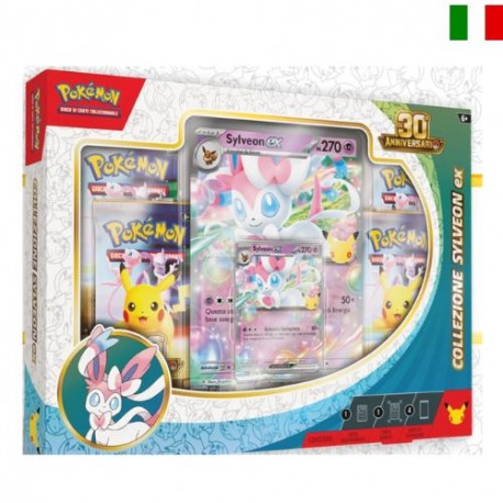 POKEMON 30 ANNIVERSARIO COLLEZIONE SYLVEON EX POKEMON
