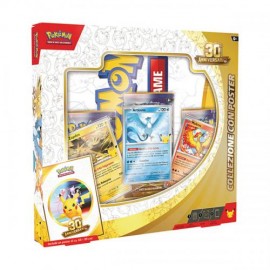 POKEMON 30 ANNIVERSARIO COLLEZIONE CON POSTER POKEMON