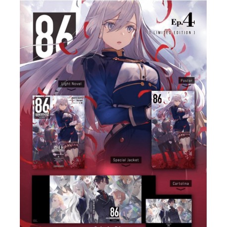 86 EIGHTY SIX DI ASATO E SHIRABII ROMANZO LIMITED n. 4