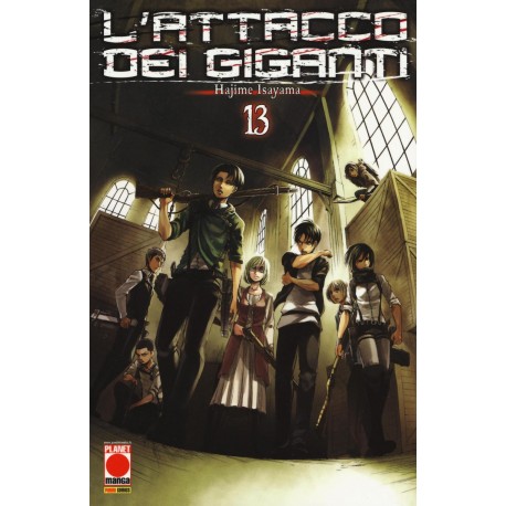 ATTACCO DEI GIGANTI RISTAMPA n. 13