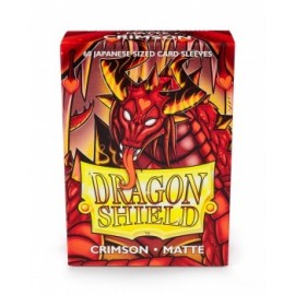 BUSTE PROTEGGI CARD YUGIOH 60 PEZZI RED CRIMSON DRAGON SHIELD