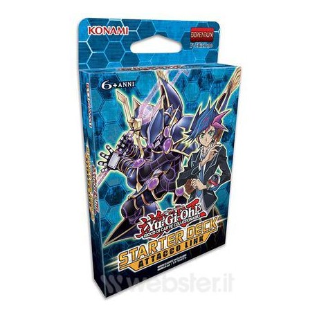 MAZZO YUGIOH STARTER DECK ATTACCO LINK KONAMI
