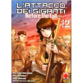 ATTACCO DEI GIGANTI BEFORE THE FALL n. 12